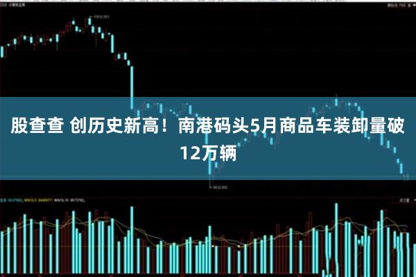 股查查 创历史新高！南港码头5月商品车装卸量破12万辆