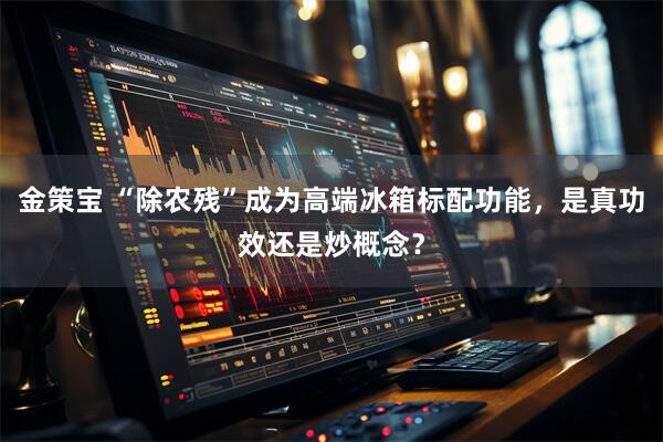 金策宝 “除农残”成为高端冰箱标配功能，是真功效还是炒概念？